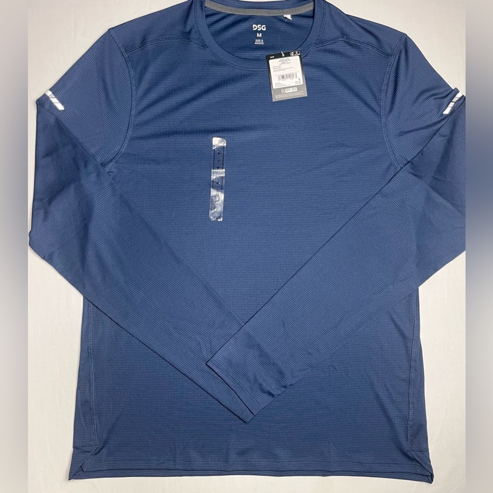 DSG Men's Deep Blue Long Sleeve Shirt